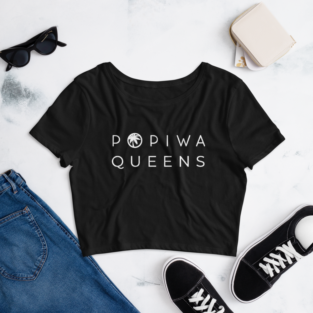 POPIWA QUEENS - Women’s Crop Tee