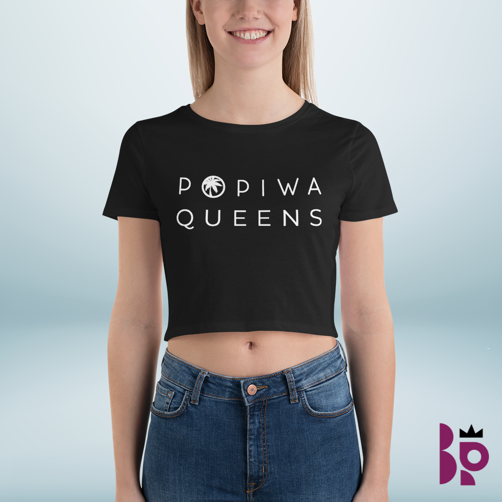 POPIWA QUEENS - Women’s Crop Tee